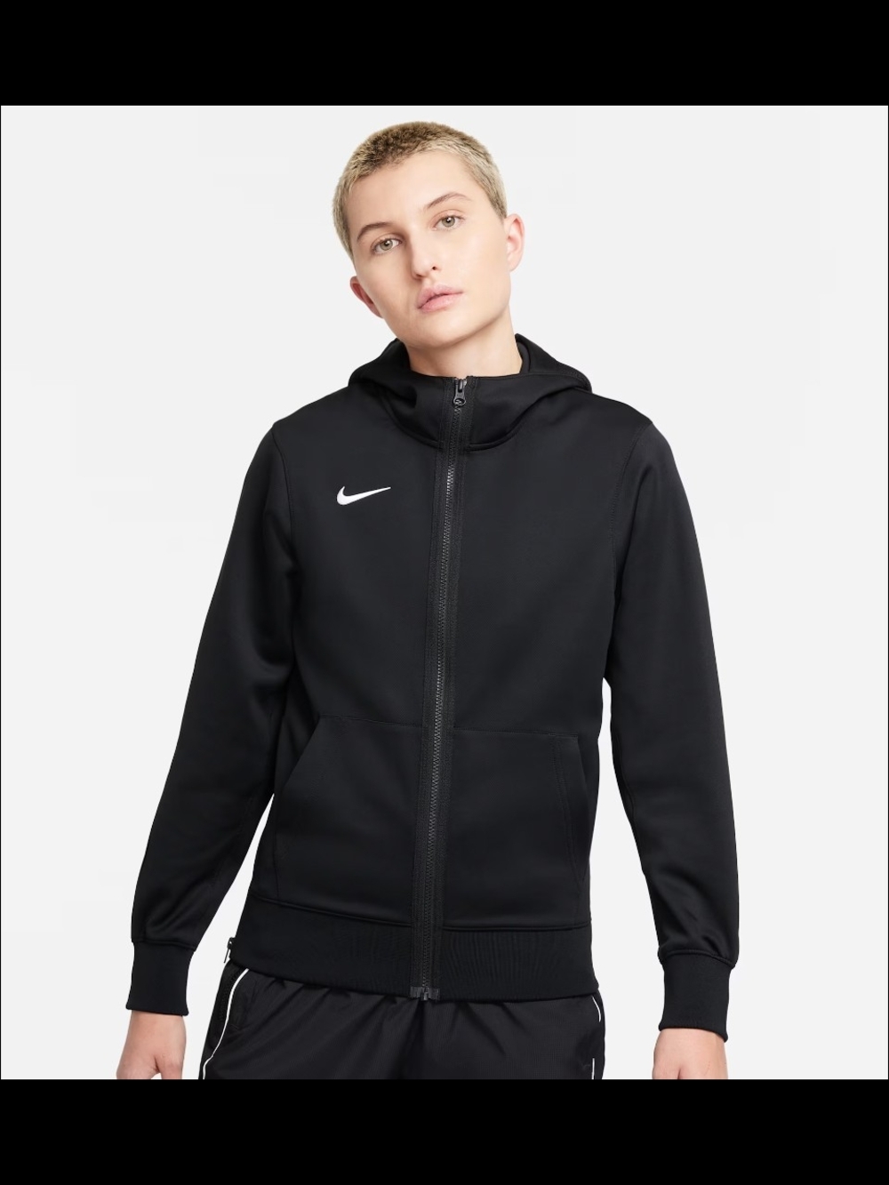 Nike Black Full-Zip Lightweight Jacket
